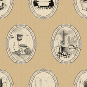 Lou Wallpaper by Karin Beatrice Levin