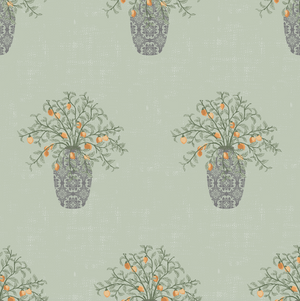 Alessa Wallpaper by The Bright Leaf Design