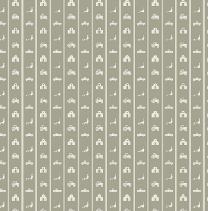 Charlie Wallpaper by Lauren Blair Hersey