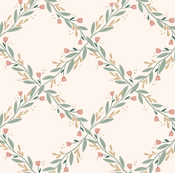 Nyla Wallpaper by Jackie Jean Design