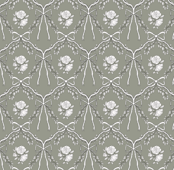 Lysa Wallpaper by Painted Hawk Design