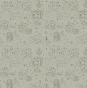 Ginny Wallpaper by Painted Hawk Design