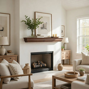 Shaker Style Mantel - side view