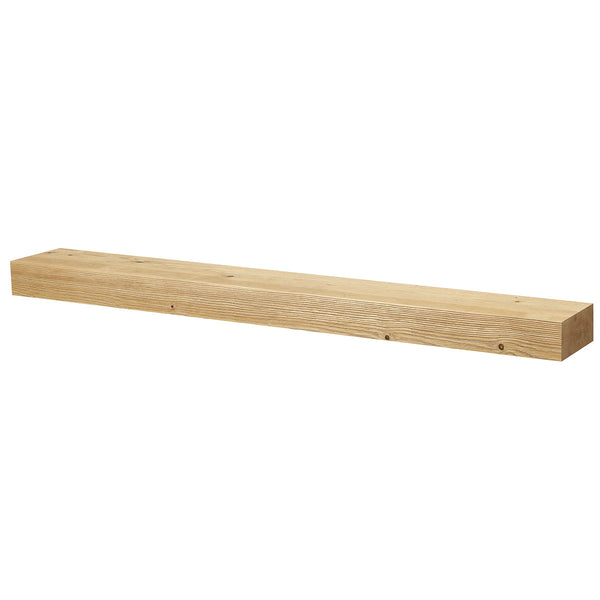 Textured Timber Fireplace Mantel