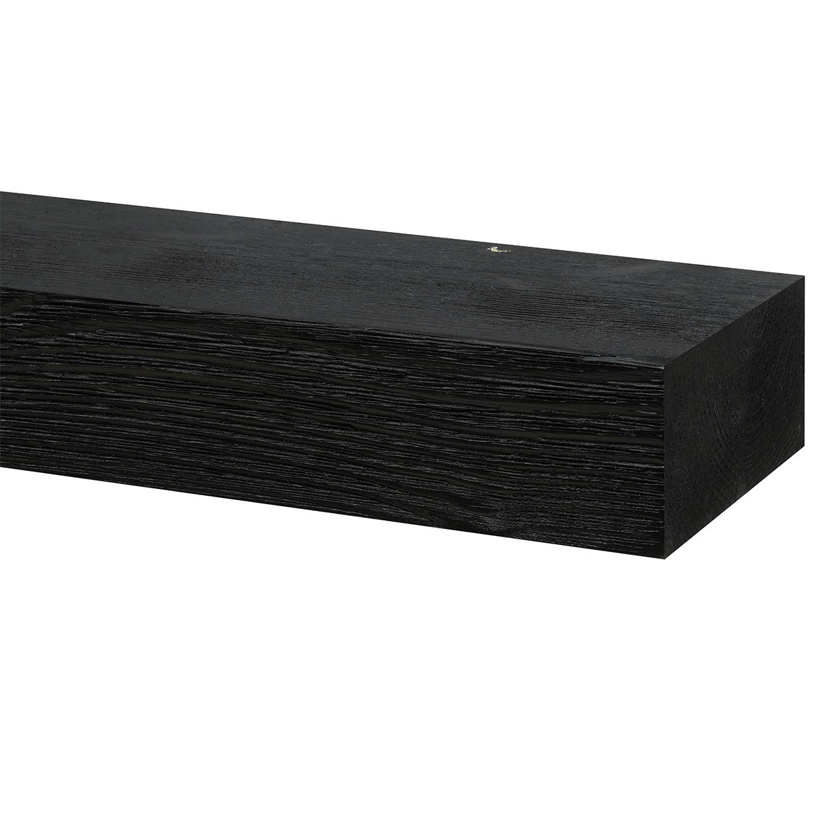 Modern Timber Fireplace Mantel