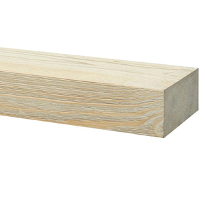 Textured Timber Fireplace Mantel