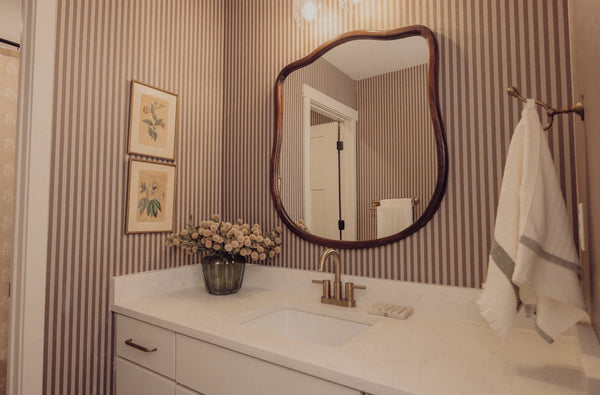 Ashbury Stripe Wallpaper by Safari Natalia x Taddy Mikelaites