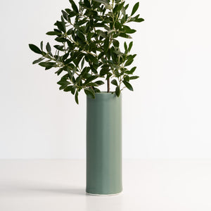 Bloom Vase - Handmade Porcelain Flower Vase - side view