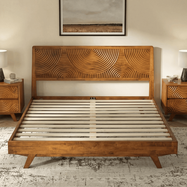 Harmony Solid Wood Bed Frame