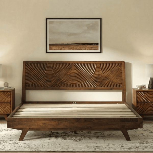Harmony Solid Wood Bed Frame