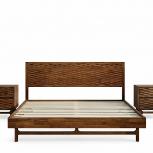 Elara Solid Wood Bed Frame