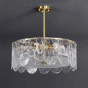 Timeless Metal & Glass Multi-Light Chandelier