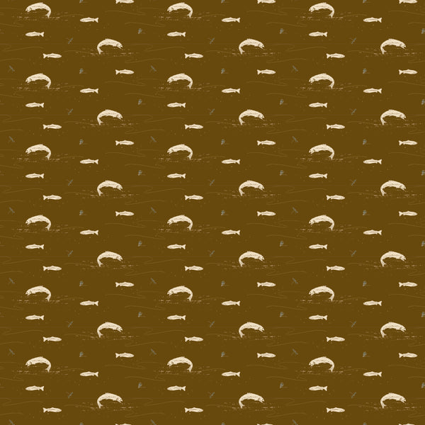 Trout Wallpaper by Cassandra Zaniboni