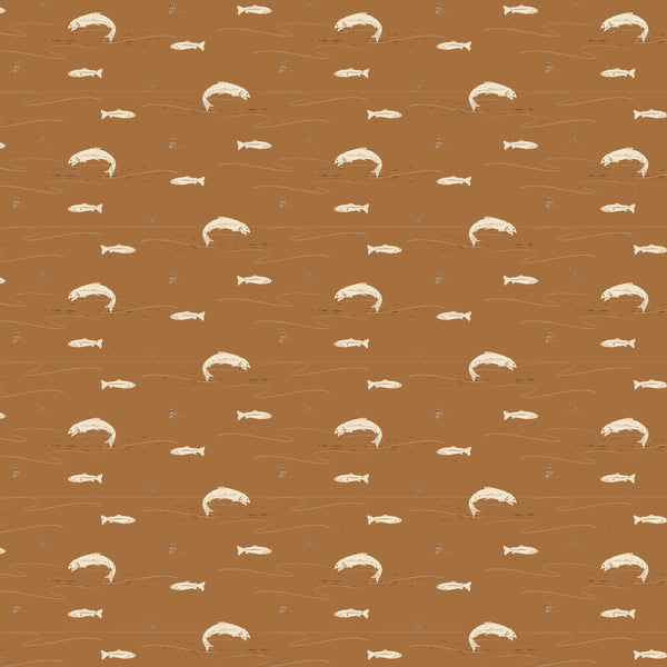 Trout Wallpaper by Cassandra Zaniboni
