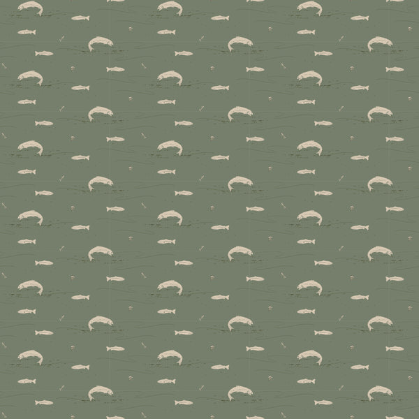 Trout Wallpaper by Cassandra Zaniboni