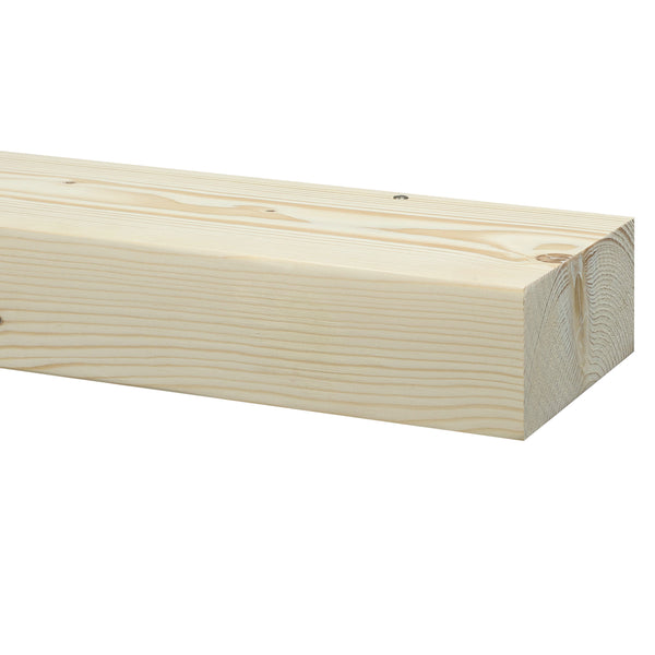Modern Smooth Solid Timber Fireplace Mantel