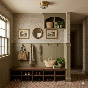 Theodora Wallpaper by Daphne and Sage