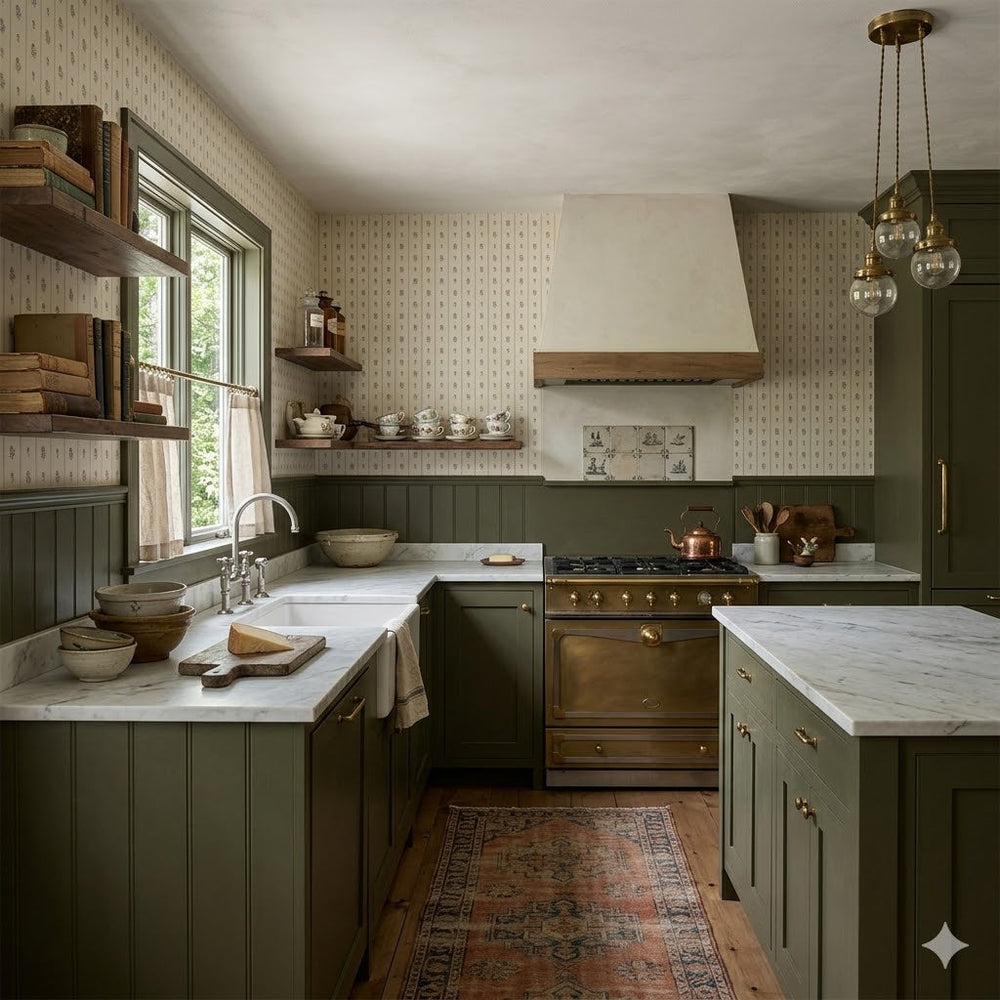 Ginger Wallpaper by Daphne and Sage