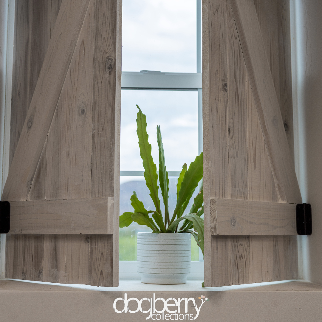 Z-Bar Exterior Shutters | Board & Batten Wood Shutters | Dogberry
