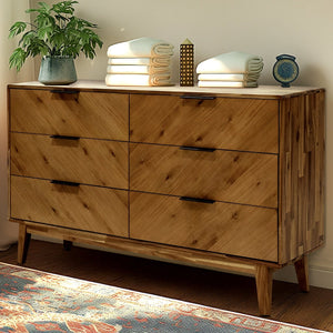 Veyron 6 Drawers Dresser - front view