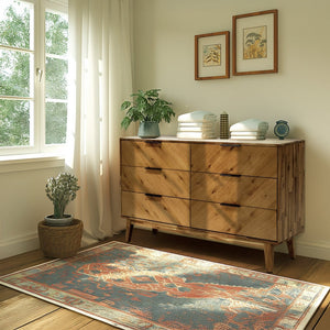 Veyron 6 Drawers Dresser - side view