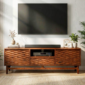 Elara Solid Wood TV Stand - view 13