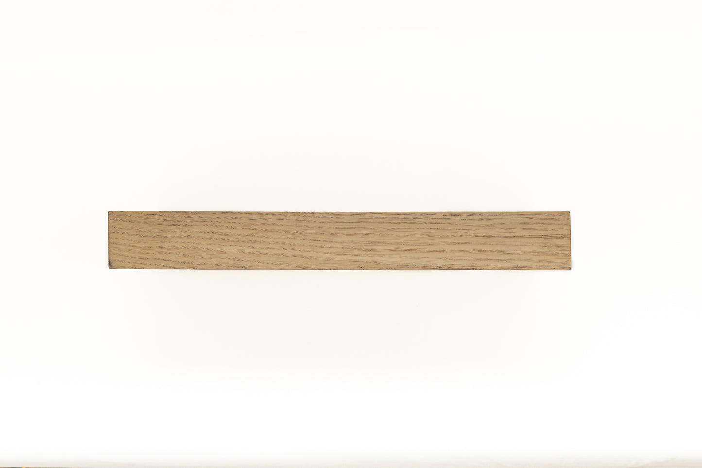 White Oak Kitchen Floating Shelves