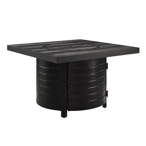 Yorke 40' Square Aluminum Convertible Gas Fire Pit Table