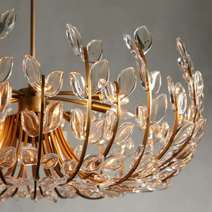 Adela Artisan Hand-Blown Glass Chandelier