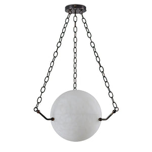 Aurelia Alabaster Sphere Suspension Pendant