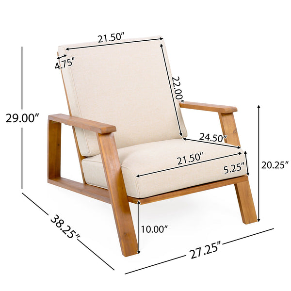 Outdoor Patio Lounge Chair Set of 2 - alternate view