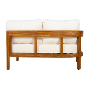 U_Style Acacia Solid Wood Patio Furniture Set - in use