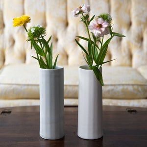 Bloom Vase - Handmade Porcelain Flower Vase - in use