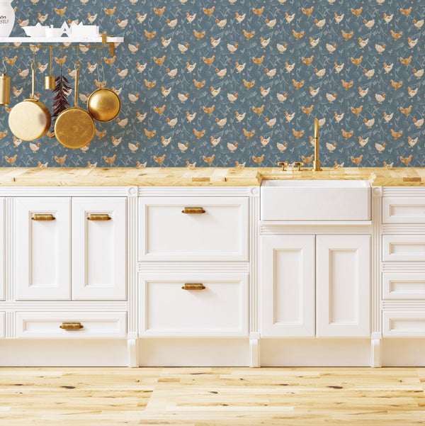 Henrietta Wallpaper by Fede Volpato