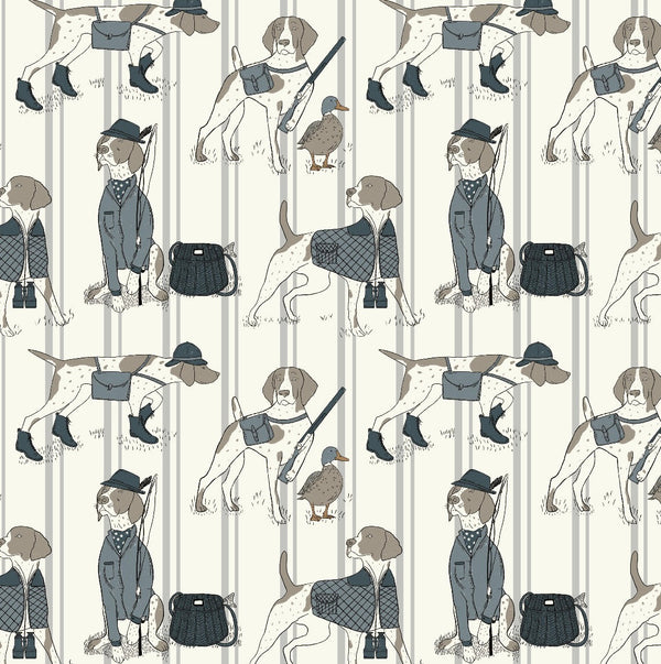 Edmund Wallpaper by Painted Hawk Design