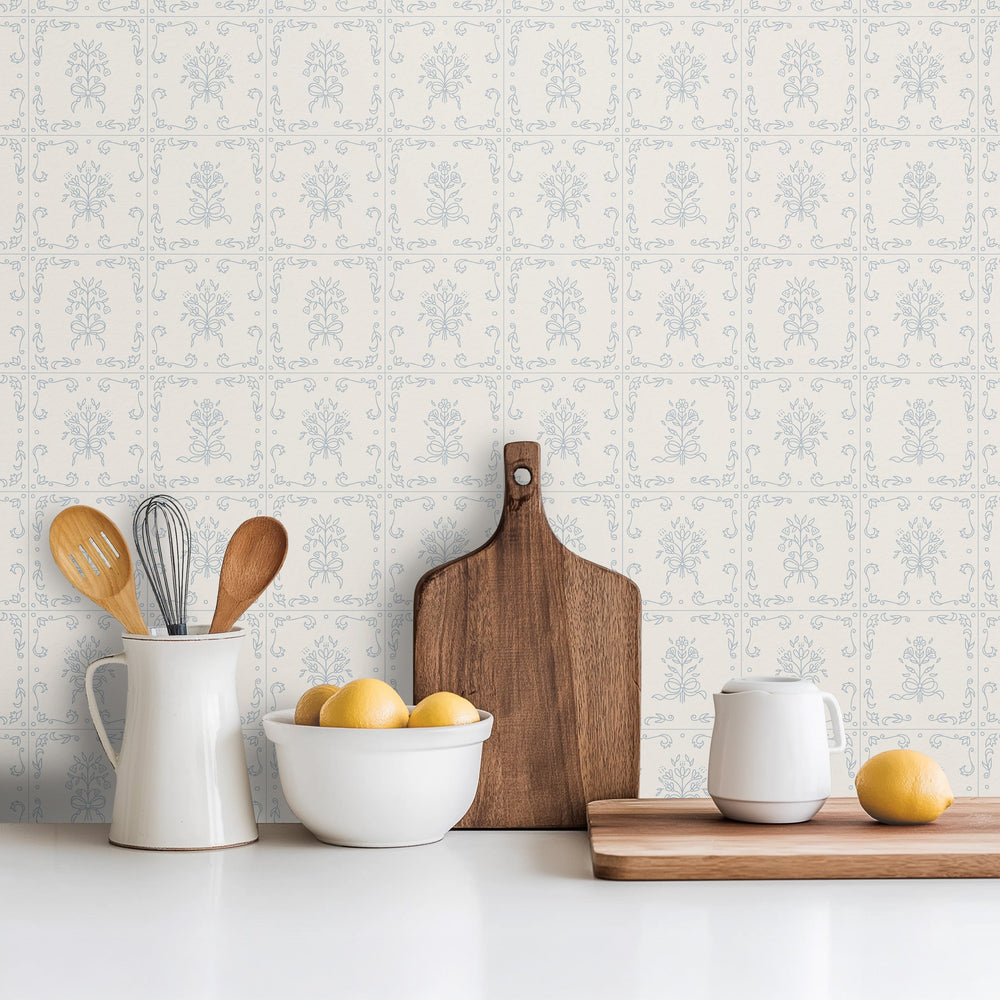 Wrenna Wallpaper by Quirky Paisley Designs