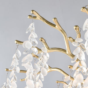 6-Light Chandelier Crystal Ceiling Lamp in Gold - view 15