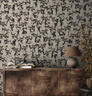 Lilac Wallpaper by Brittany Polatis Design