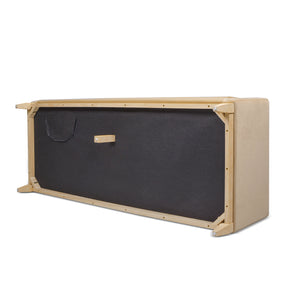 Knox 84' Modern Farmhouse Sofa, Fawn Brown Performance Velvet - lifestyle photo