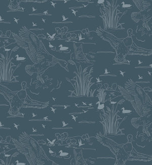 Wallace Wallpaper by Painted Hawk Design