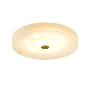 Disc Shaped Sophie Alabaster Ceiling Lamp