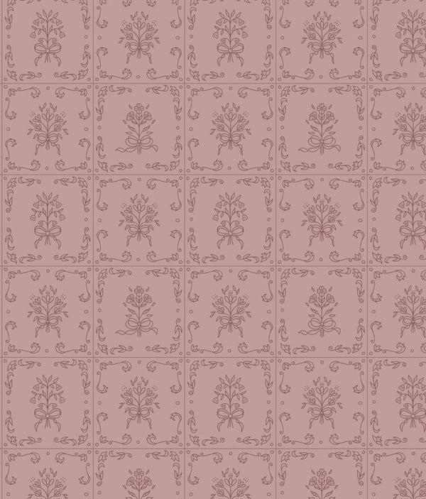 Wrenna Wallpaper by Quirky Paisley Designs
