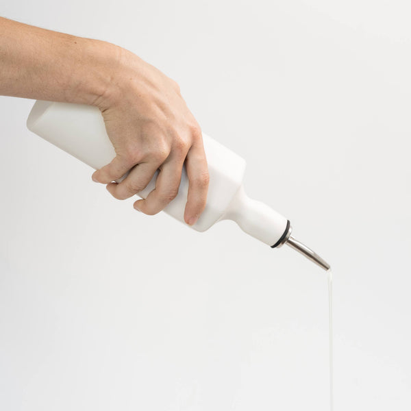 Elixir Porcelain Olive Oil Dispenser - lifestyle photo