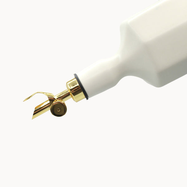 Elixir Porcelain Olive Oil Dispenser - front view