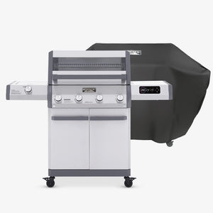 Eminence 405 | Chic Clearview� Smart Stainless Gas Grill - view 20