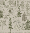 Milton Wallpaper by Painted Hawk Design