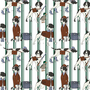Edmund Wallpaper by Painted Hawk Design