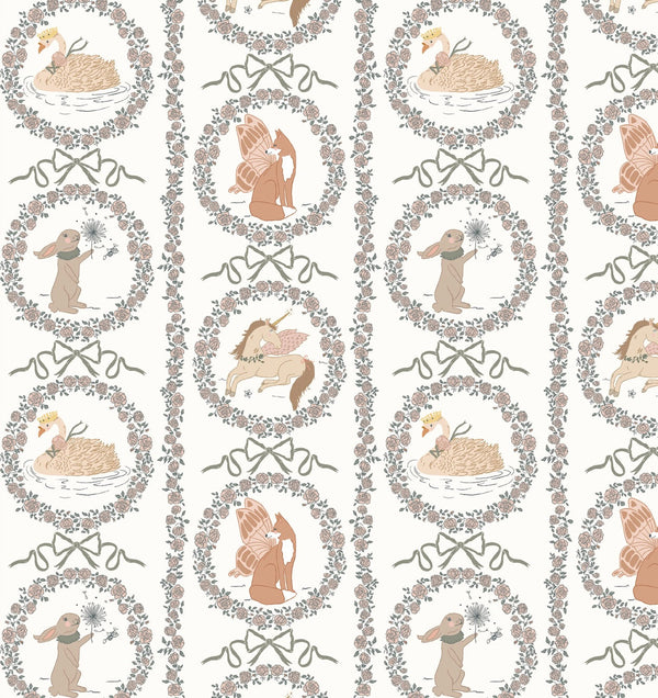 Layce Wallpaper by Painted Hawk Design