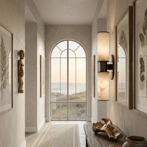 Harlyn Alabaster 2-Light Wall Sconce