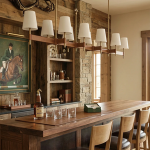 Hastings Leather Chandelier